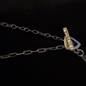 Silpada Dual Silver Chain Necklace